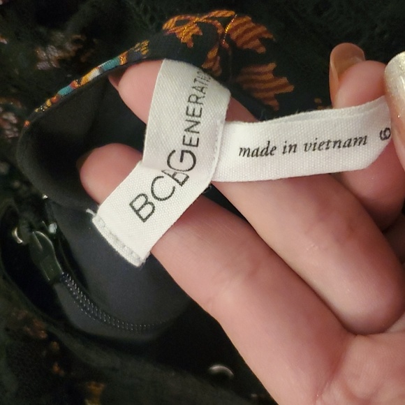 BCBG Generation Tiered Mock Dress - Picture 5 of 5